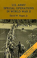 U.S. ARMY SPECIAL OPERATIONS IN WORLD WAR II cover